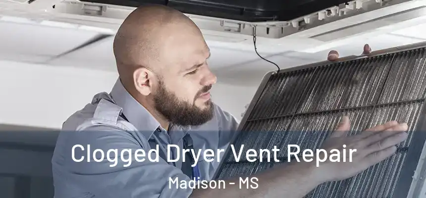  Clogged Dryer Vent Repair Madison - MS